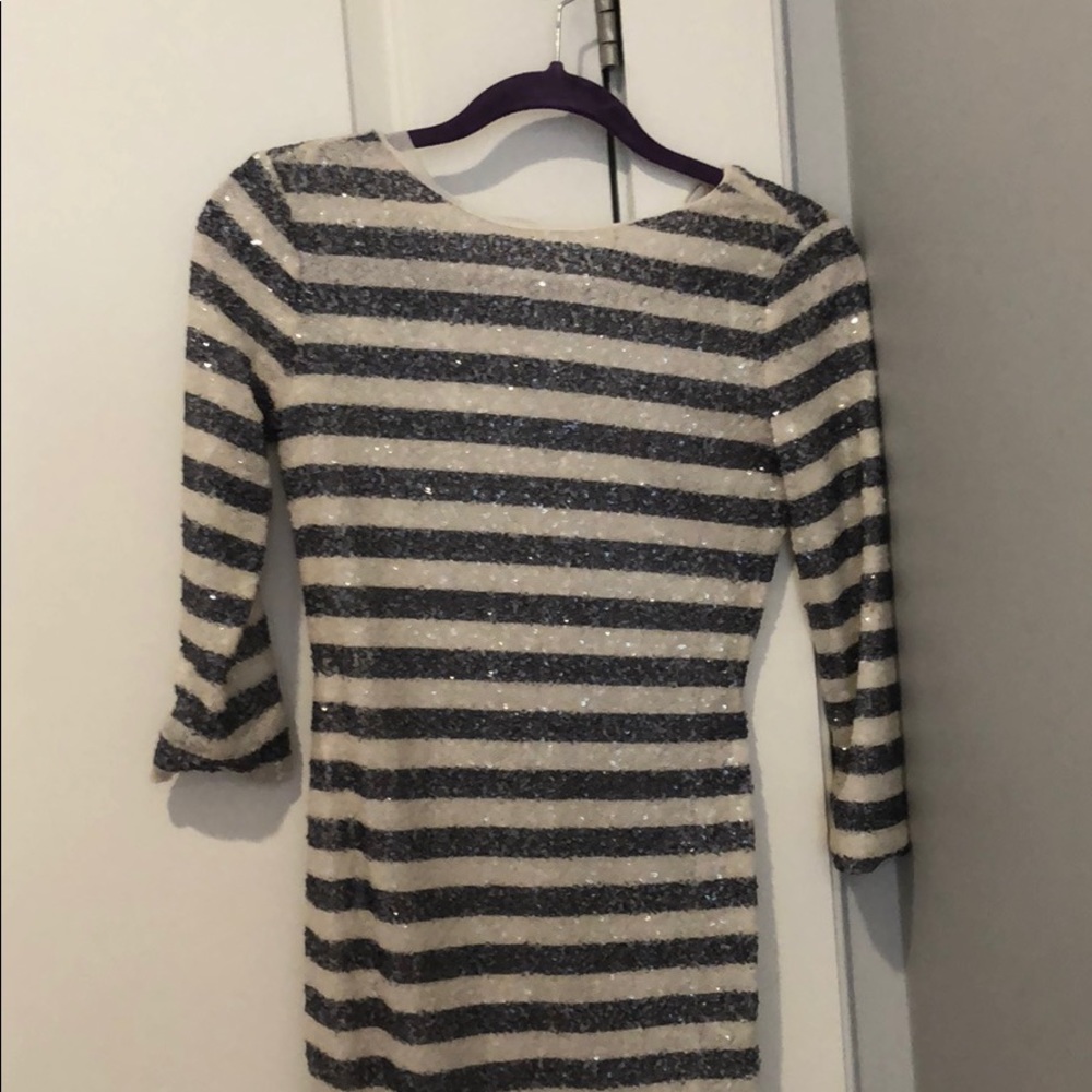 Alice Olivia sequin mini dress
